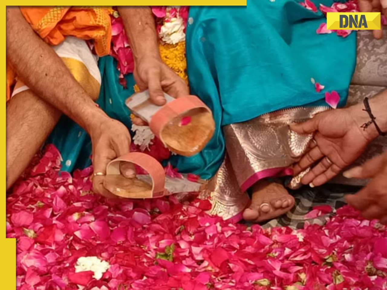Inspired by Ramayana, man in MP gifts mother footwear made from his own skin