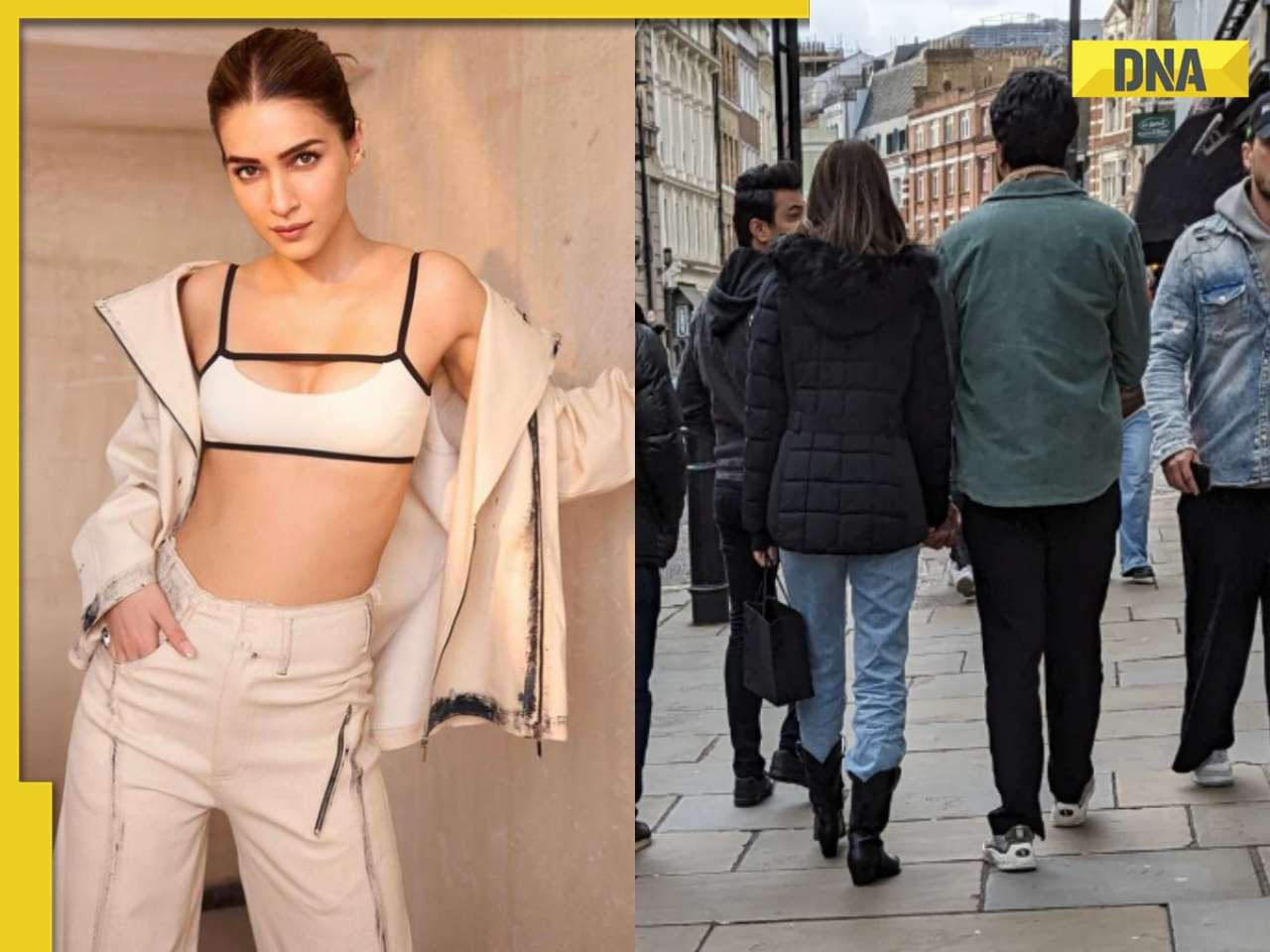 Kriti Sanon sparks dating rumours after her picture holding hands with mystery man in London goes viral