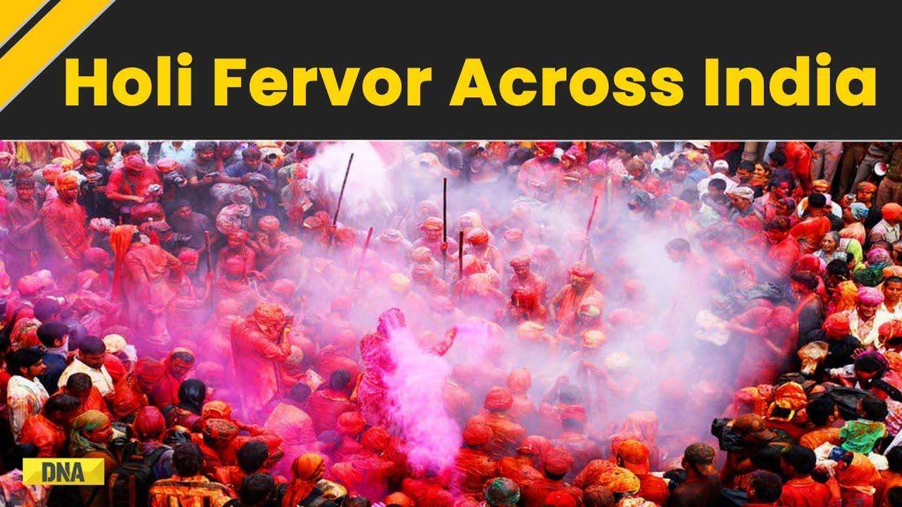 Holi 2024: Festival Fervor Grips Different Parts Of India