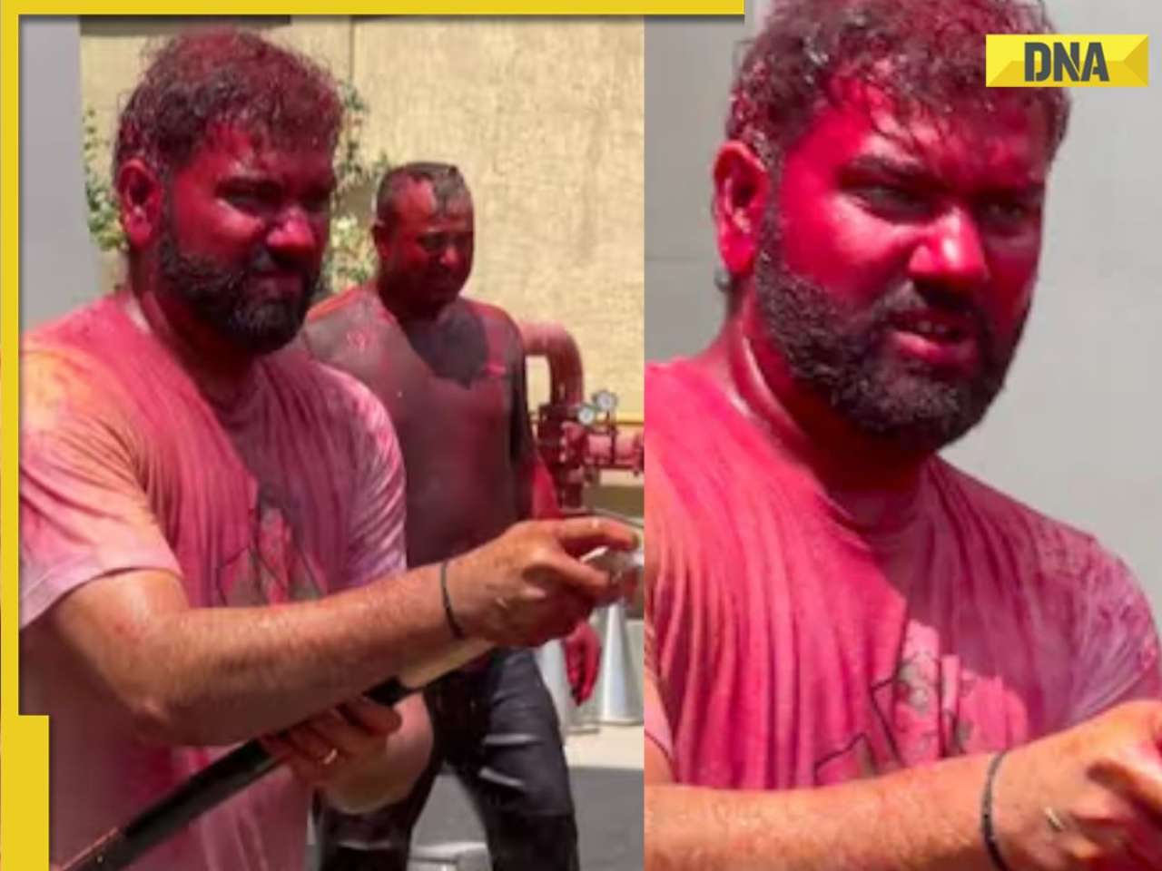 Watch: Rohit Sharma celebrates Holi with MI teammates, video goes viral