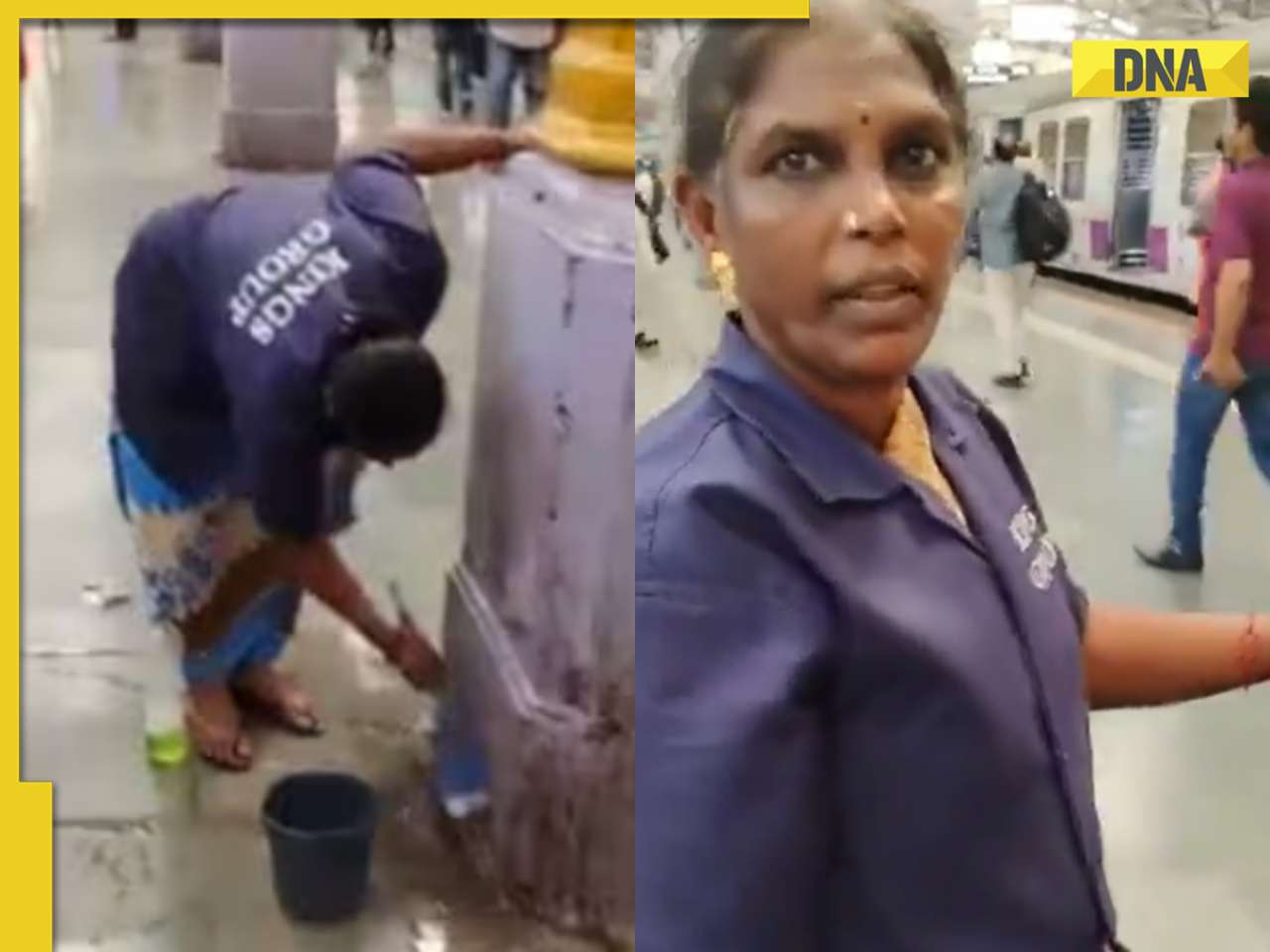 IAS officer shares clip of cleaning staff's struggle against public spit stains, video goes viral