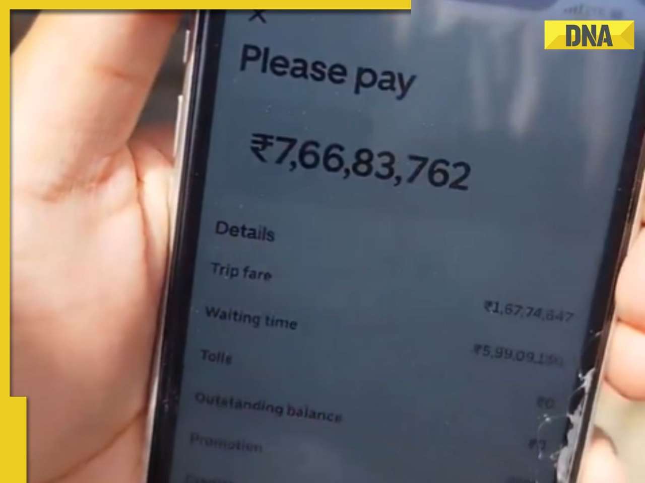 Man books auto for Rs 62, receives Rs 7.66 crore bill, then Uber does this...