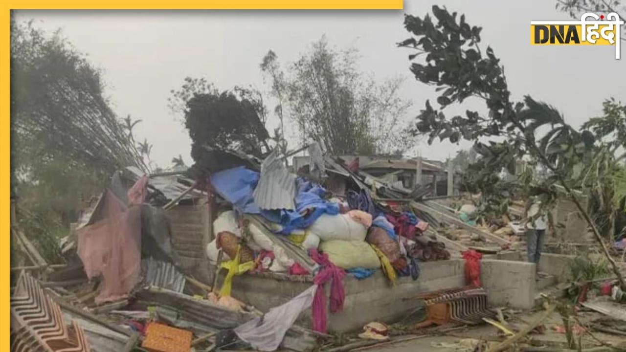 पश्चिम बंगाल में चक्रवाती तूफान का कहर, 4 लोगों की मौत, 100 से ज्यादा घायल, पीड़ितों से मिलने पहुंचीं CM
