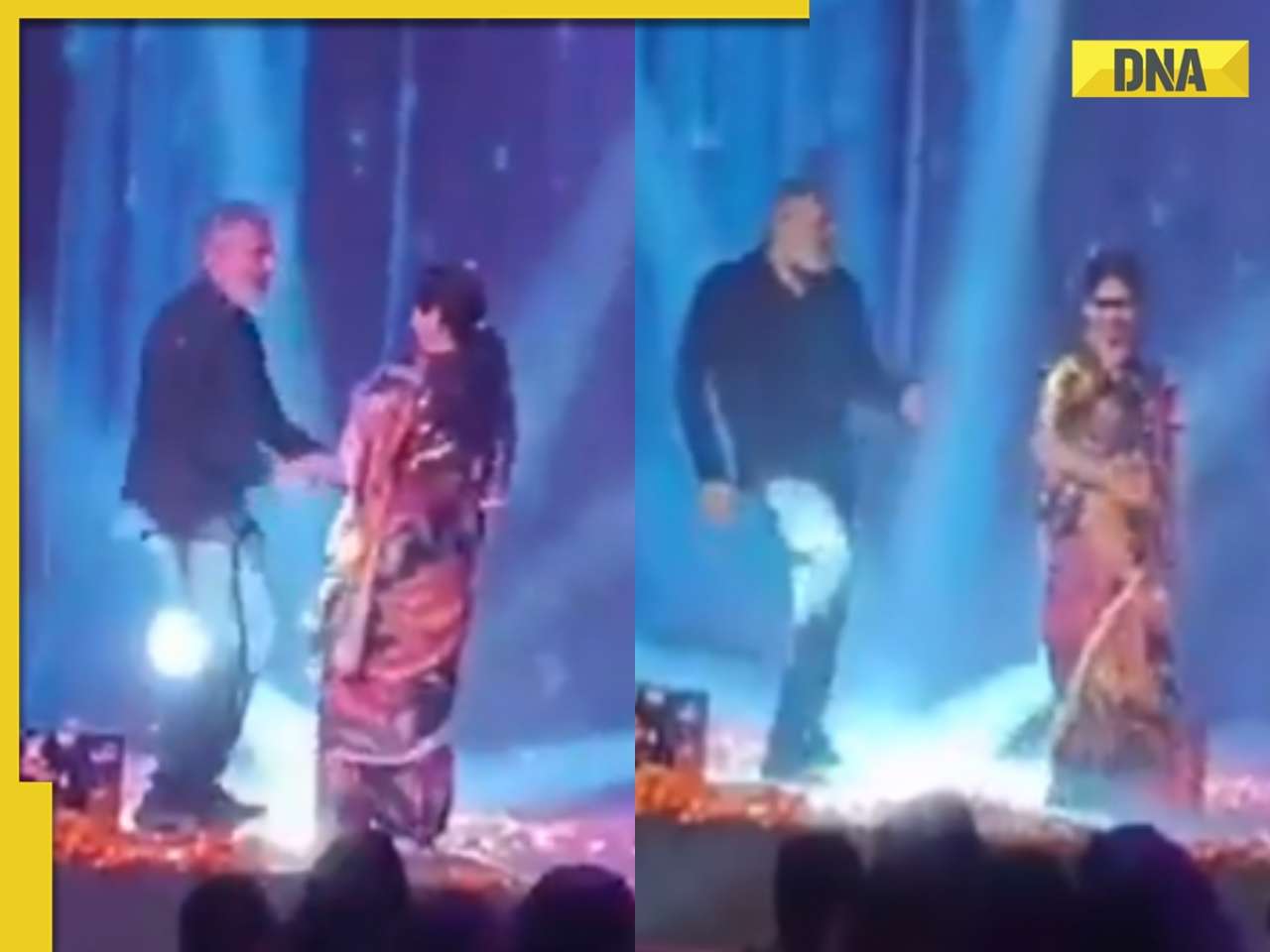 Watch: SS Rajamouli grooves with his wife Rama at family event, video goes viral