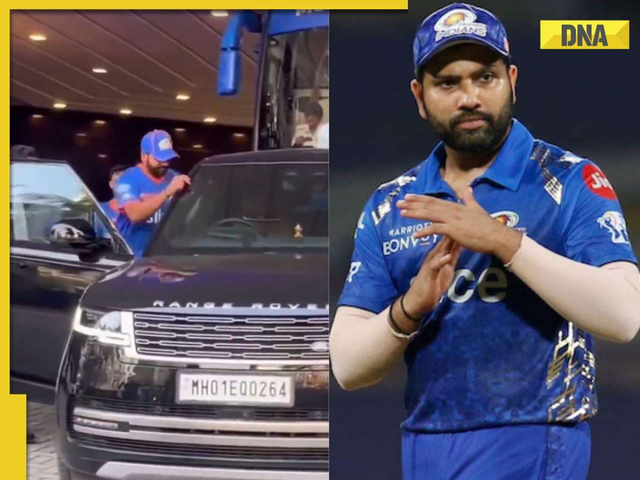 Pic of Rohit Sharma’s car number plate goes viral, here’s why
