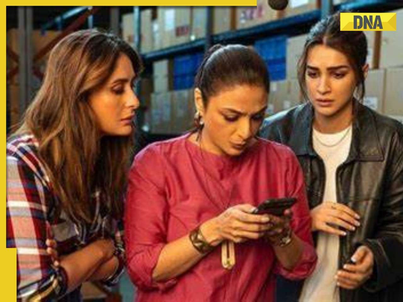 Crew box office collection day 4: Kareena, Tabu, Kriti's film holds well on first Monday, collects Rs 4.50 crore 
