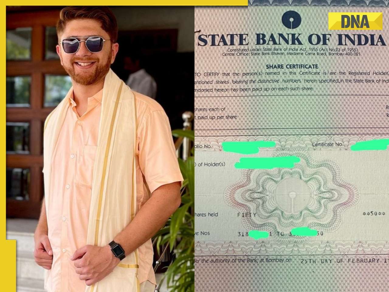 This man discovers his grandparents bought SBI shares in 1994 for Rs 500, now worth Rs…