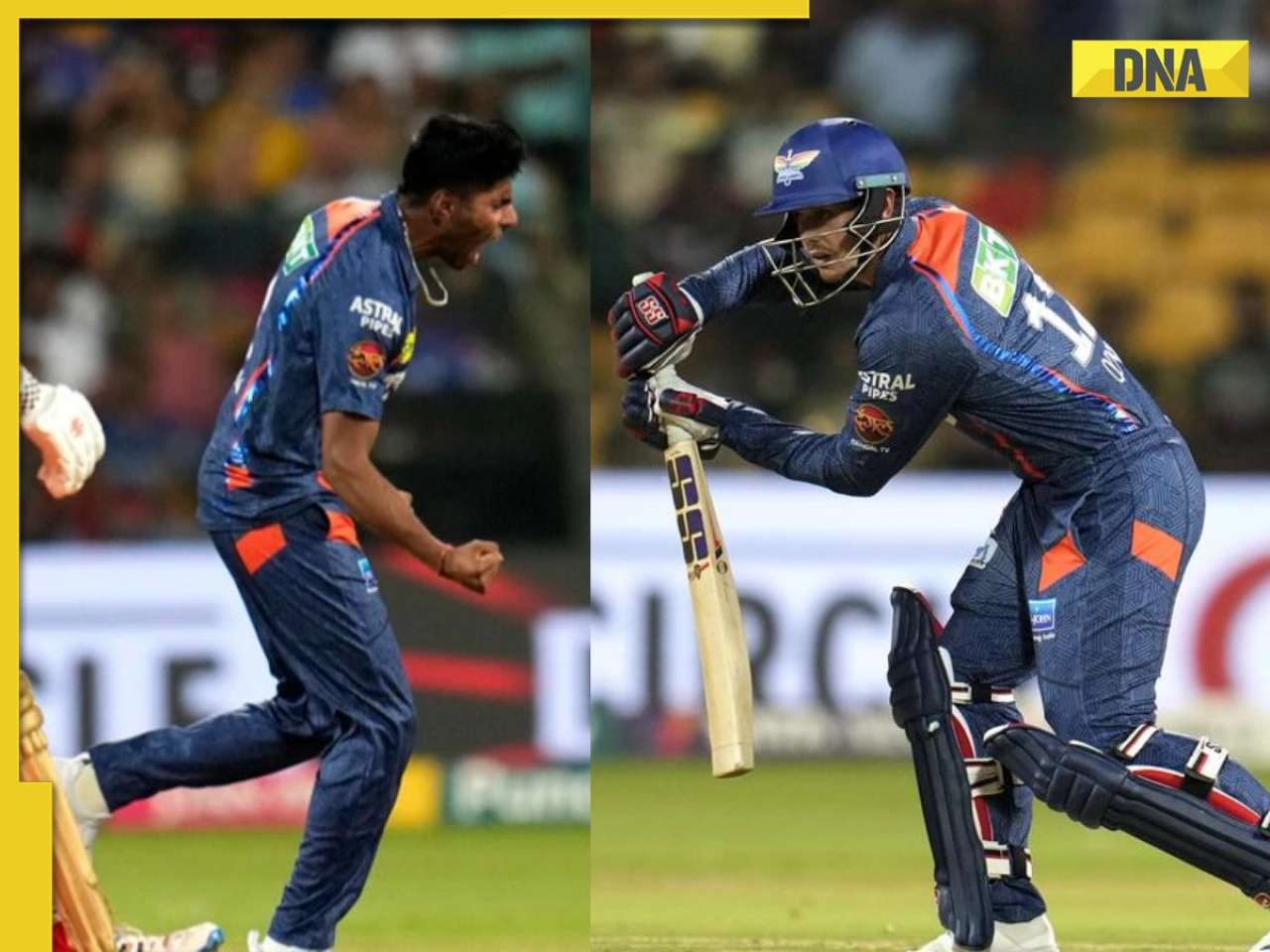 IPL 2024: Quinton de Kock, Mayank Yadav shine as Lucknow Super Giants beat Royal Challengers Bengaluru by 28 runs
