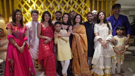 Priyanka Chopra family function 