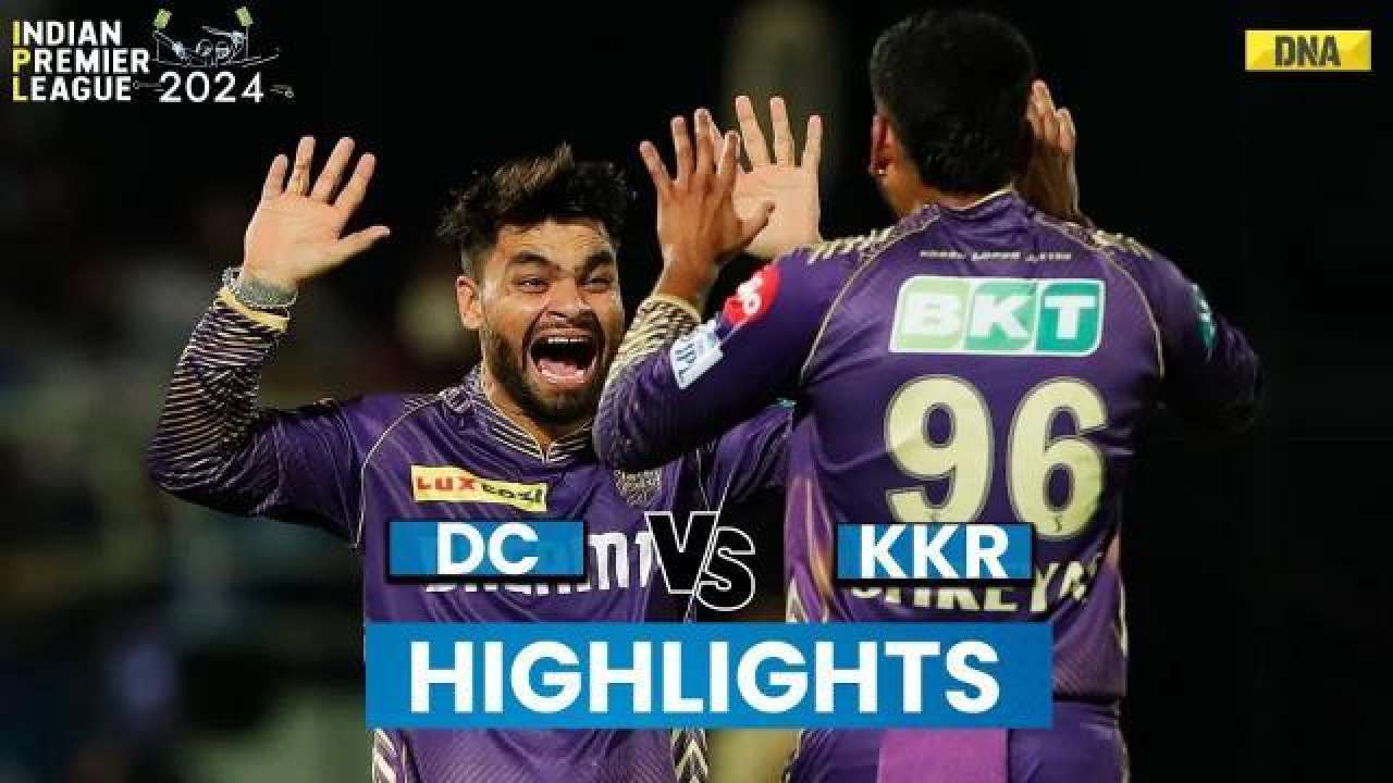 DC vs KKR Highlights: Kolkata Knight Riders Beat Delhi Capitals By 106 Runs | IPL 2024