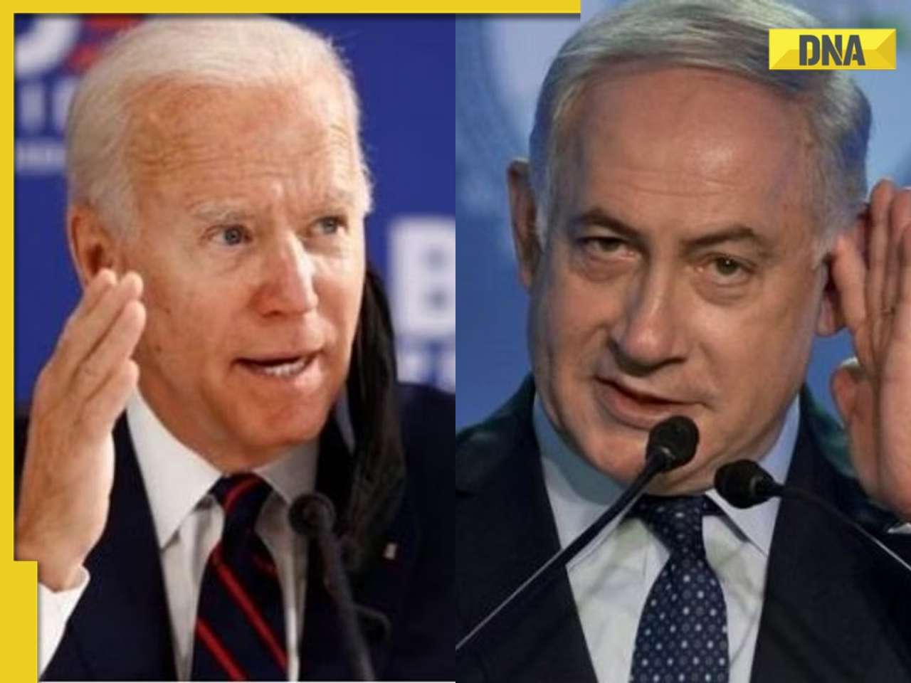 US President Joe Biden to speak with PM Netanyahu today amid protest over his support for Israel