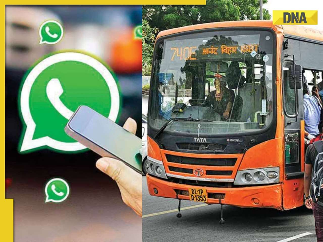 Delhi NCR news: DTC bus tickets now available on WhatsApp, check steps to book