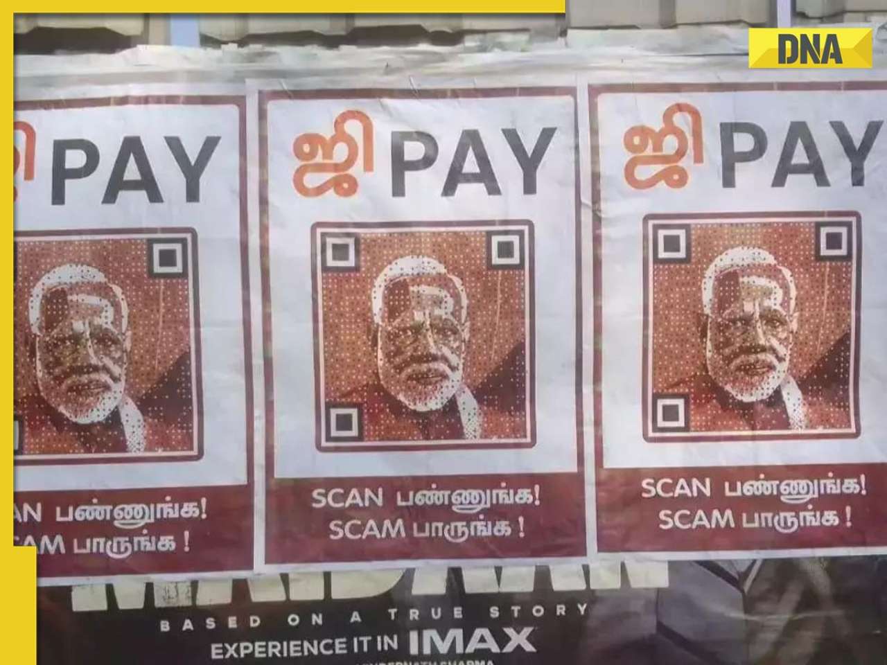 'Scan to see scam': DMK's 'Ji-Pay' poster attack on PM Modi