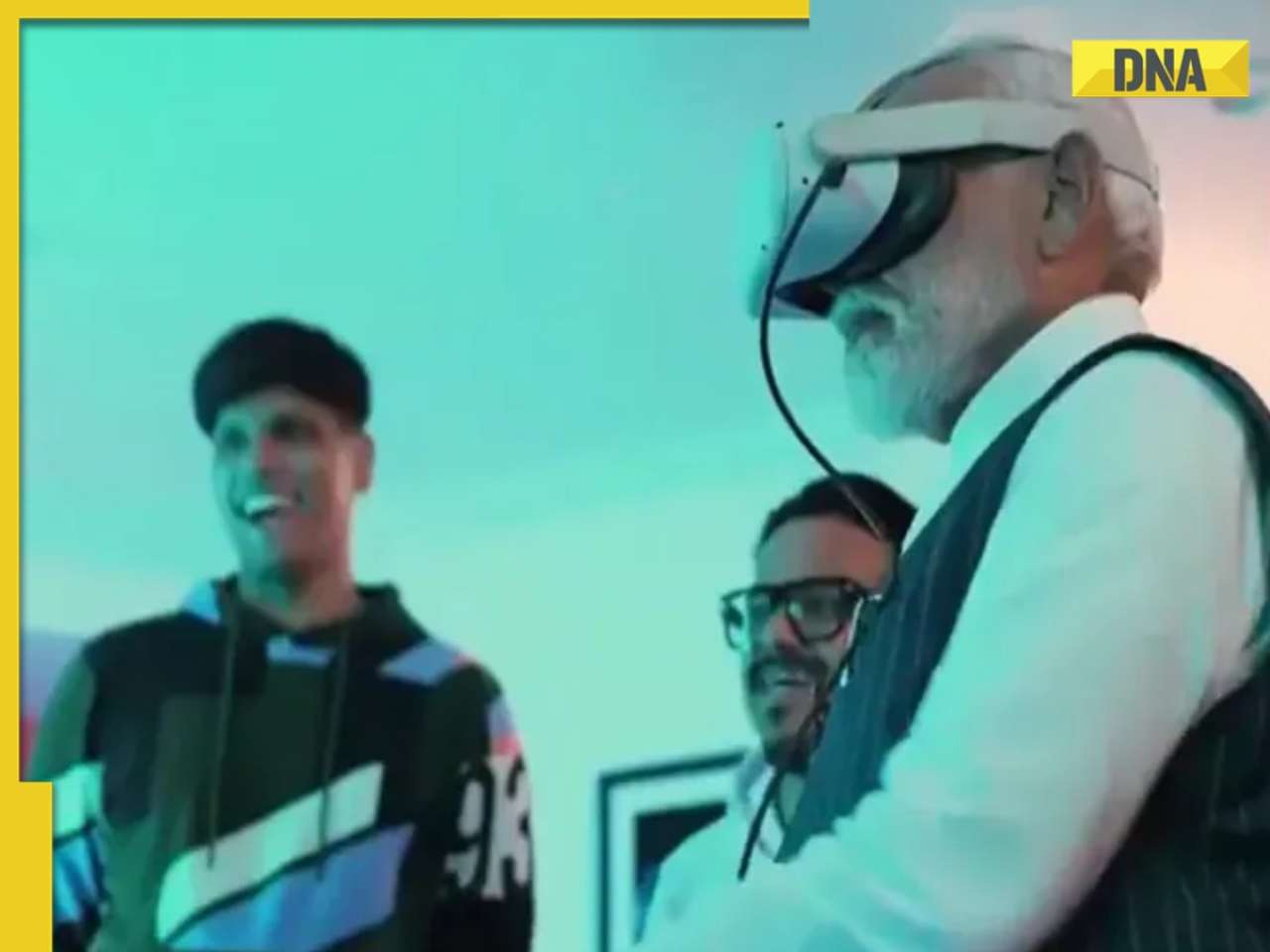 'Envision a game aimed at...': PM Modi interacts with India's top gamers, plays VR game as 'NaMo OP', watch