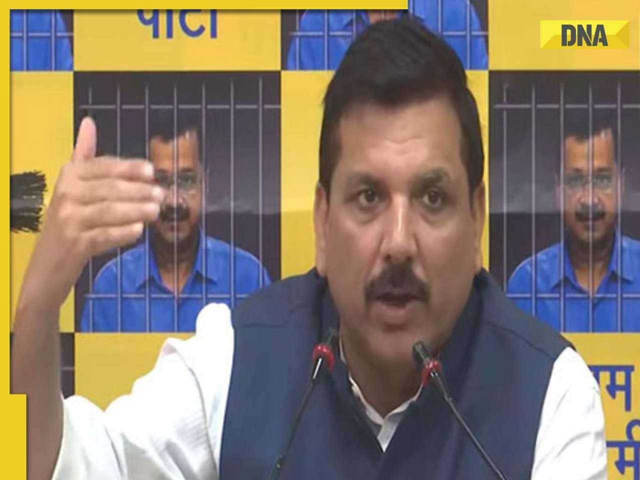 'Inhuman': AAP's Sanjay Singh claims Delhi CM Arvind Kejriwal not being allowed to meet family in Tihar jail