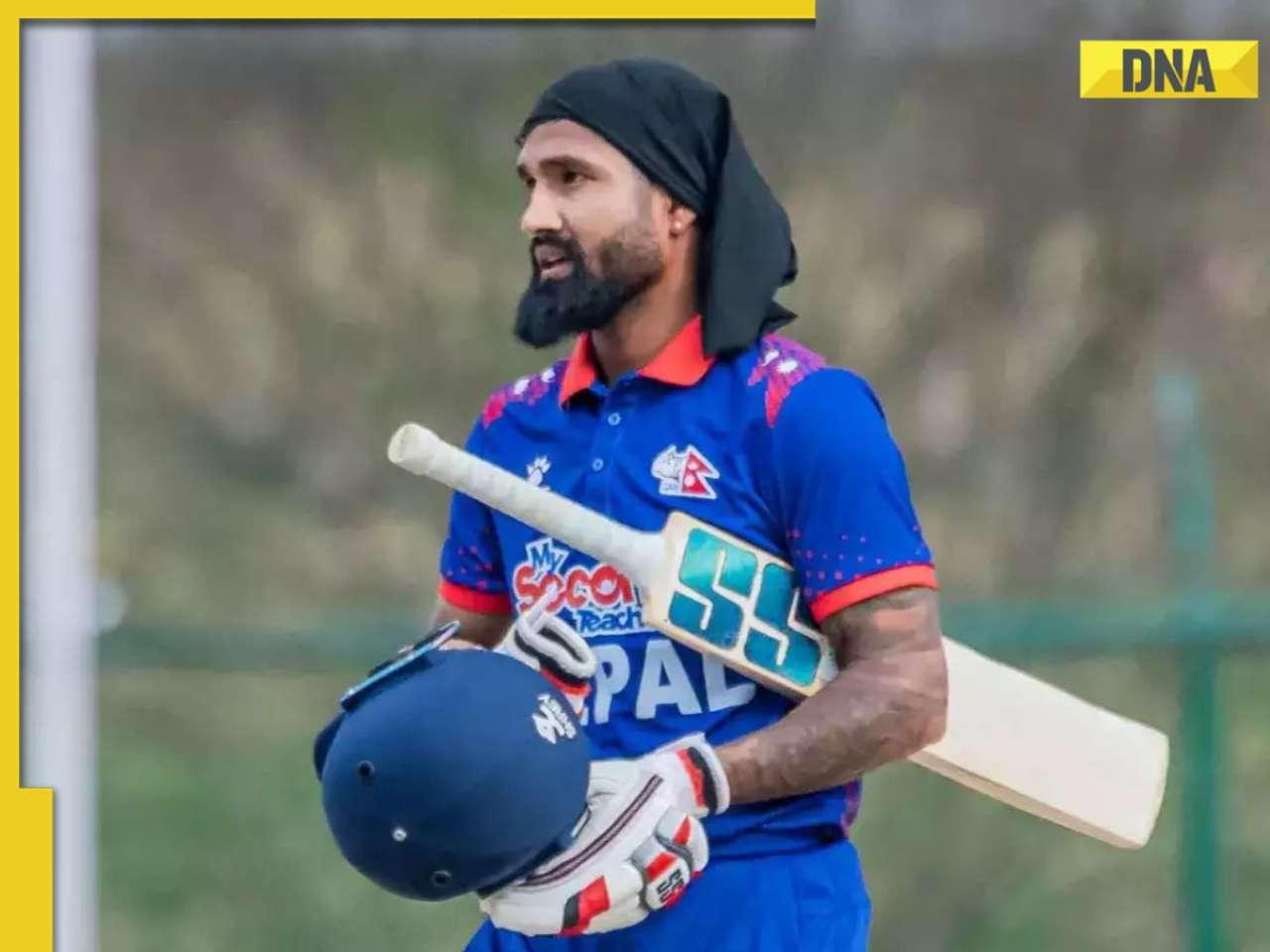 Nepal's Dipendra Singh Airee creates history, becomes third player to smash six sixes in an over