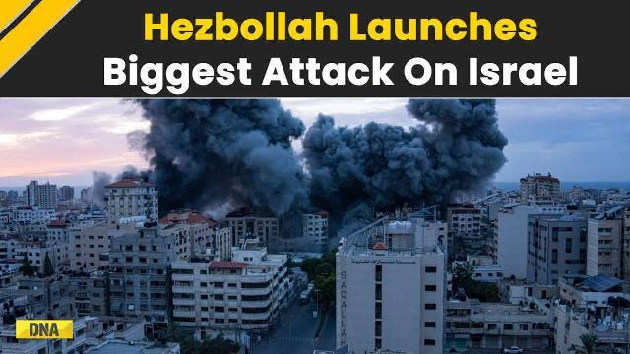 Israel-Hamas War: Hezbollah Launches Explosive-Laden Drones, Dozens Of Rockets At Northern Israel