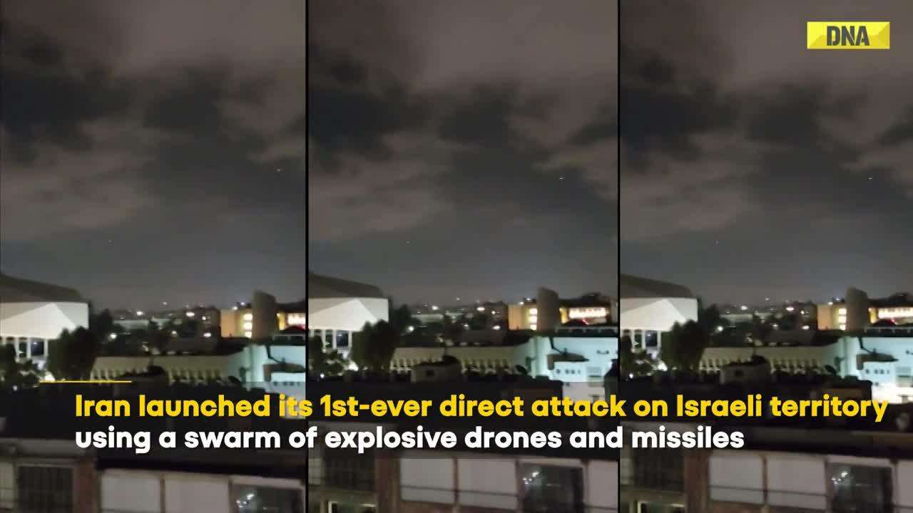 Israel-Iran Row: Iran Fired 300 Missiles, Drones Overnight, Israel Calls For Emergency UNSC Meet