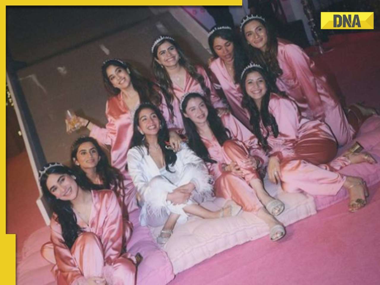 Janhvi Kapoor hosts slumber party-themed bridal shower for Radhika Merchant, shares unseen photos