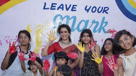 Sanya Malhotra's support for noble cause