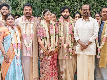 Rajinikanth and Kamal Haasan attented the wedding