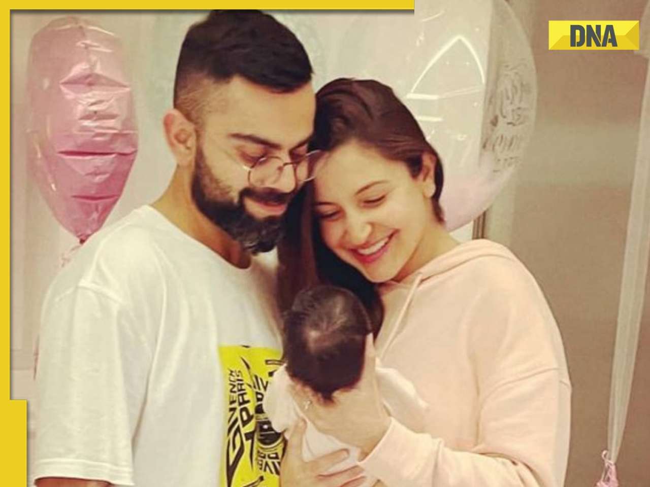 Anushka Sharma, Virat Kohli officially reveal newborn son Akaay's face but only to...