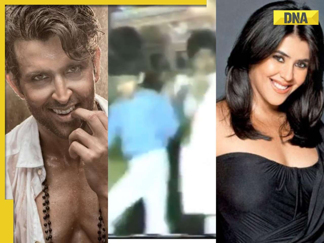 'Killing it': Hrithik Roshan, Ekta Kapoor show off dance moves in throwback viral video from their childhood, fans react