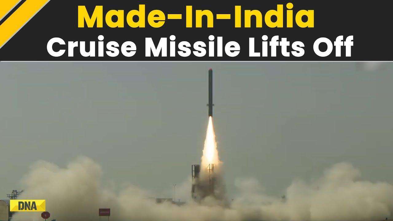 Proud Moment! DRDO Successfully Tests Indigenous Technology Cruise Missile Off Odisha Coast
