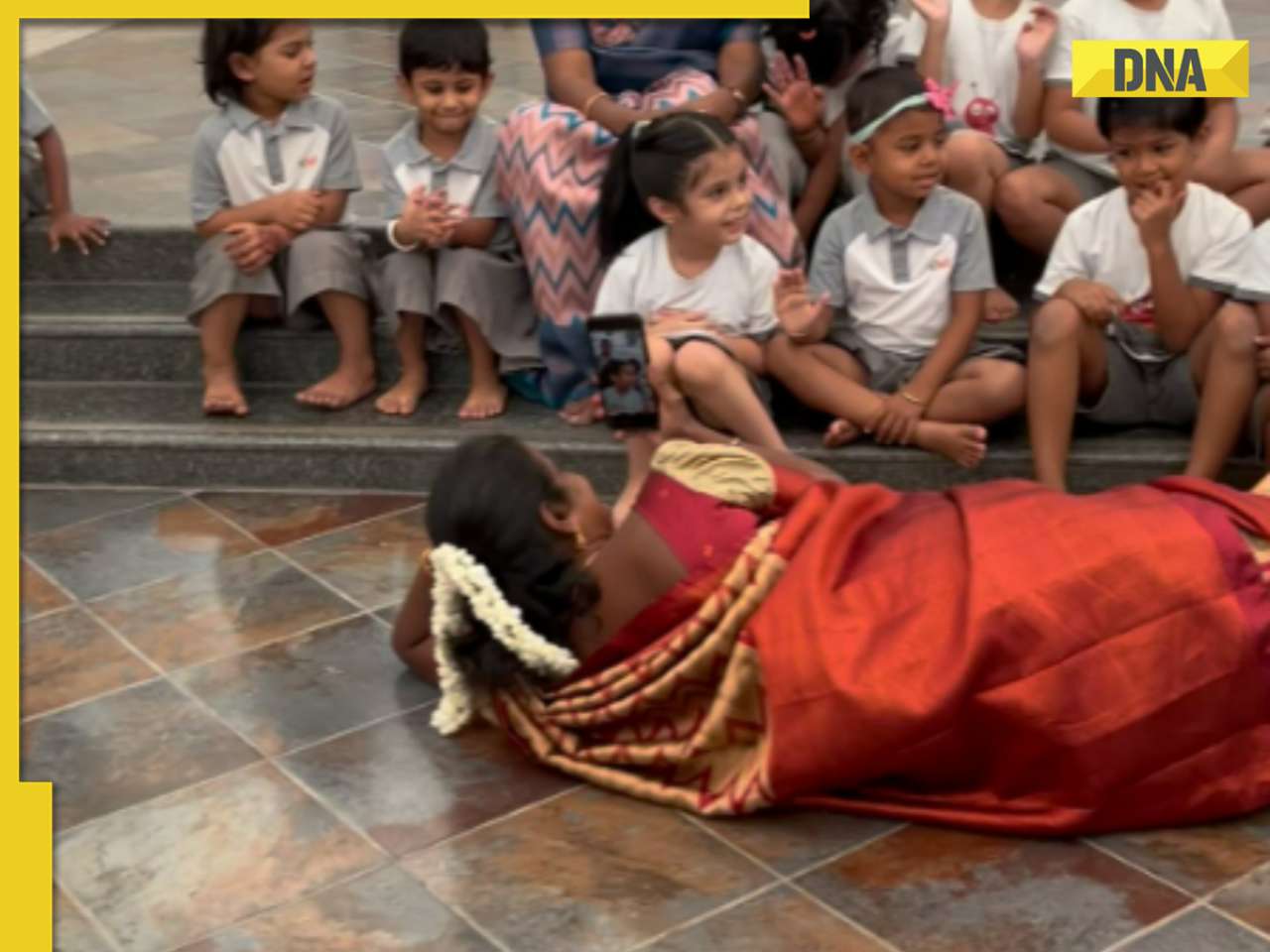 Viral video: Teacher's cute way to capture happy student faces melts internet, watch