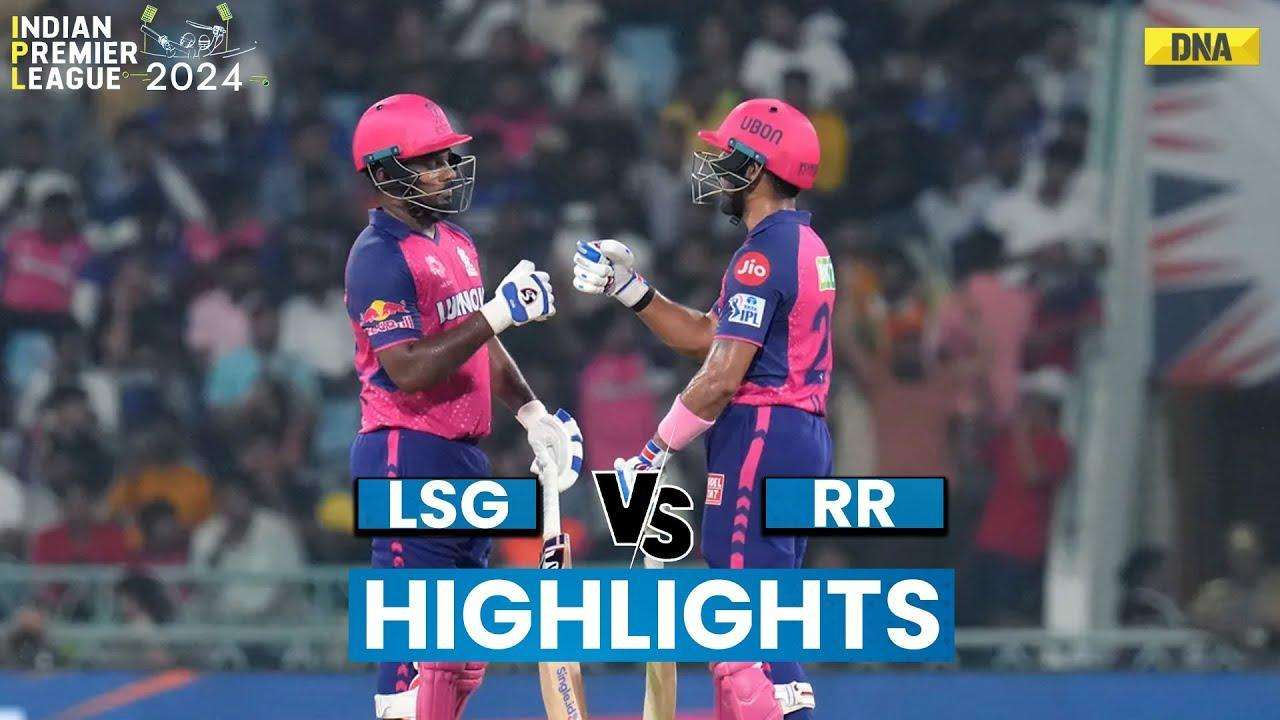 LSG vs RR Highlights: Sanju Samson Shines, Rajasthan Royals Won By 7 Wickets I IPL 2024 Match 44