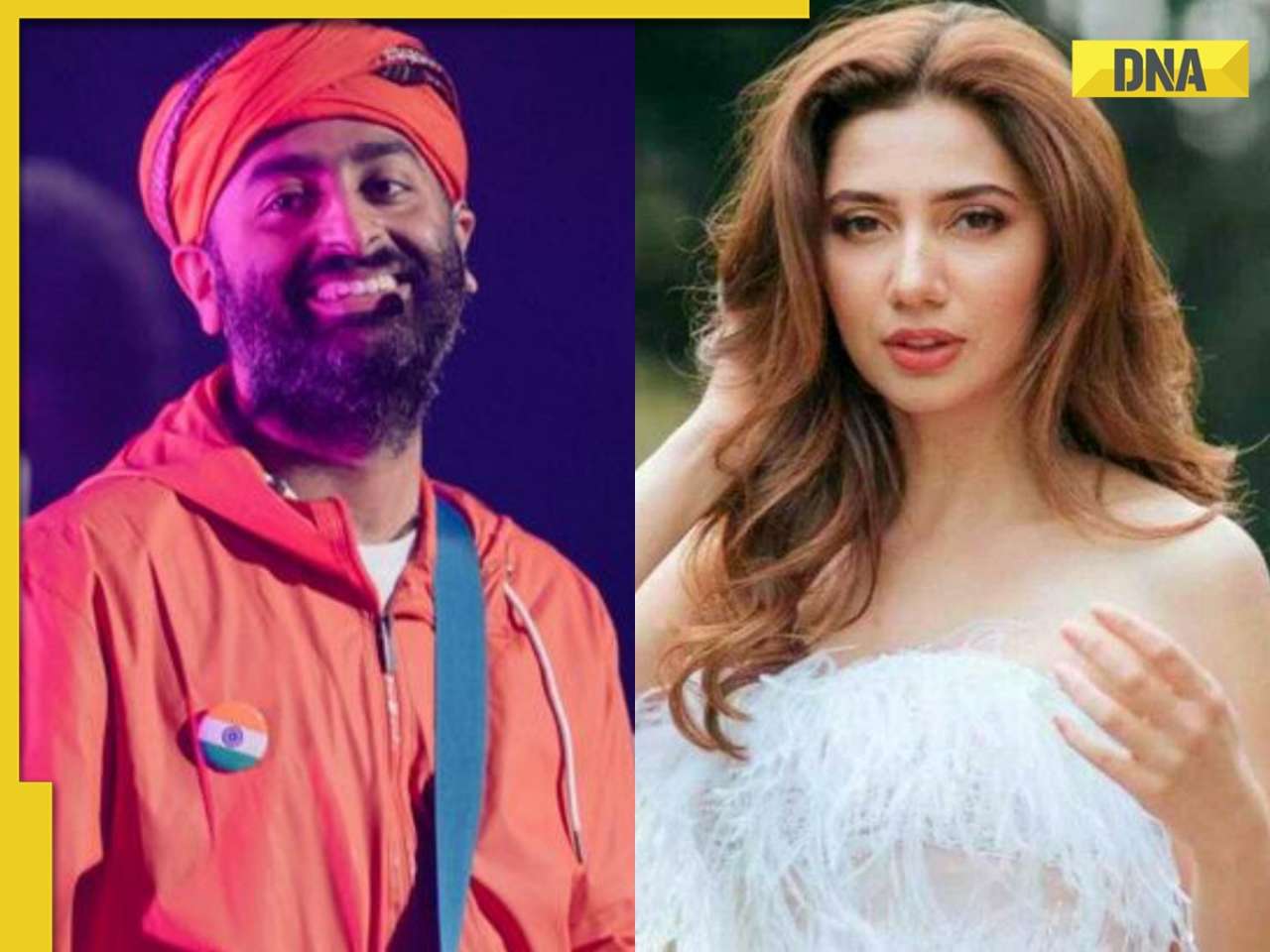 Arijit Singh apologises to Pakistani actress Mahira Khan at live concert, watch viral video to know the reason