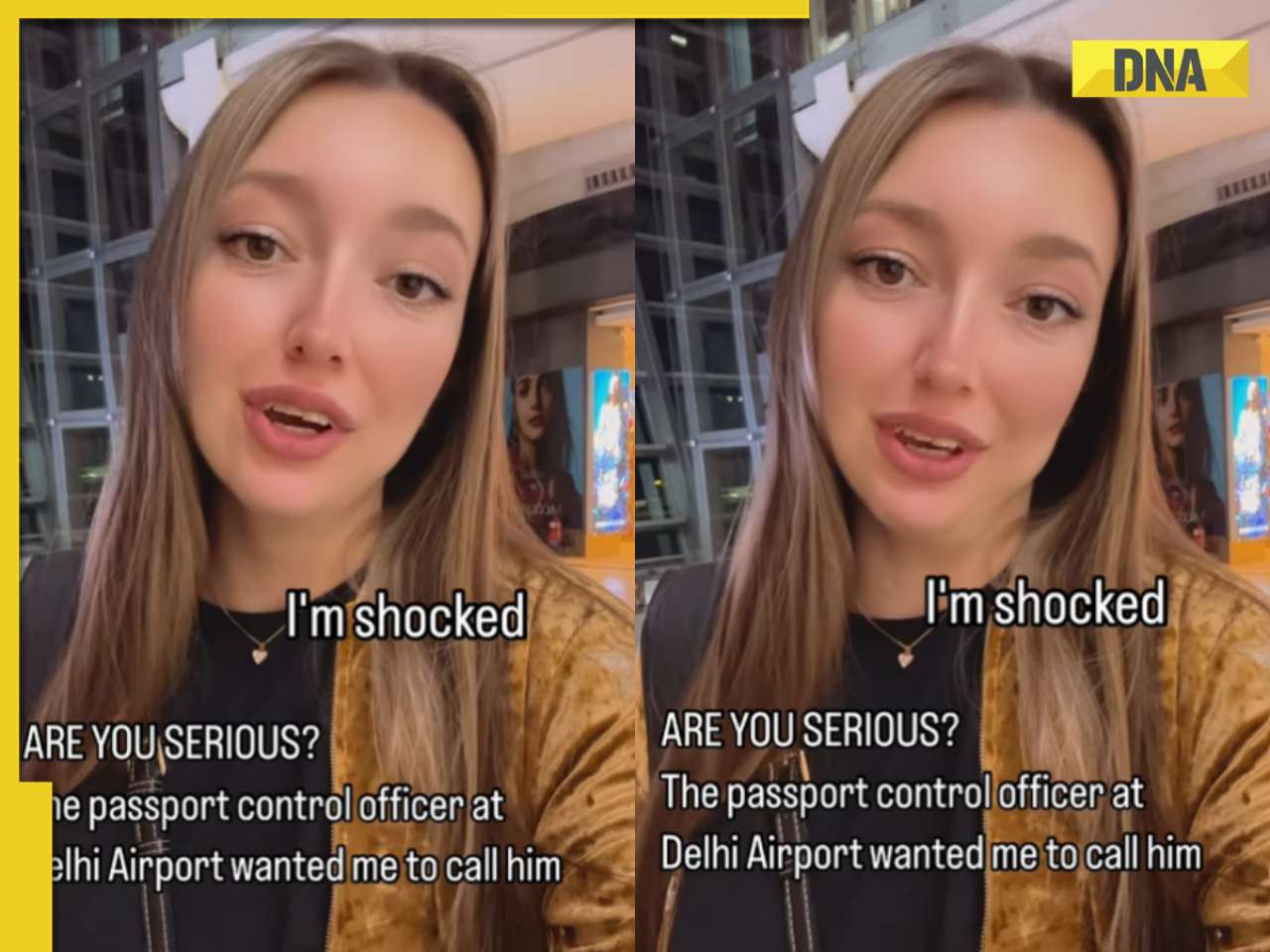 Russian woman alleges Delhi airport official wrote his phone number on her ticket, video goes viral
