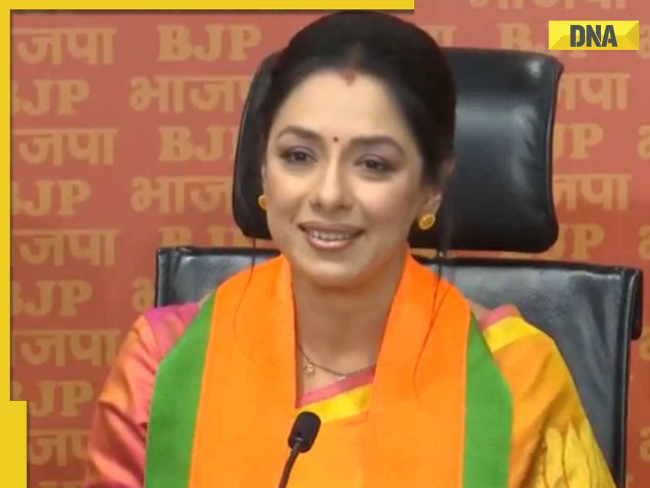 Anupamaa actress Rupali Ganguly joins BJP, sparks speculation about contesting Lok Sabha elections from...
