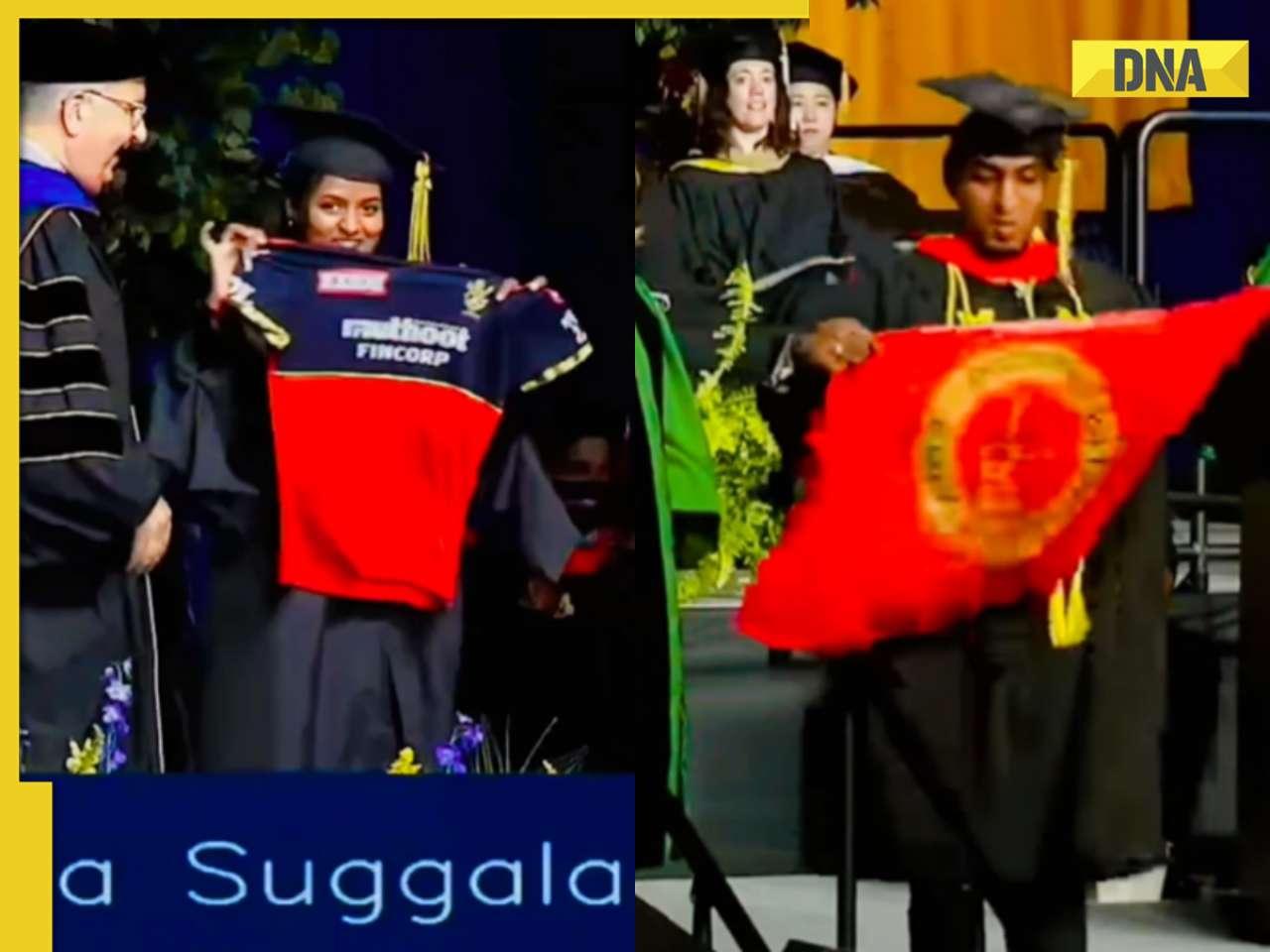 Die-hard Virat Kohli fan displays love for 'Namma RCB' at graduation ceremony in US, video goes viral