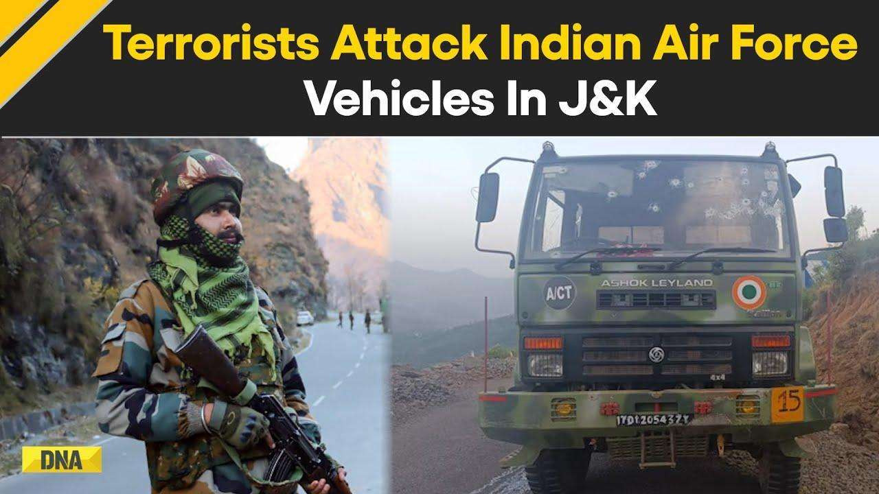 Jammu Kashmir Terrorist Attack: Air Force Convoy Attacked By Terrorists In J&K'S Poonch