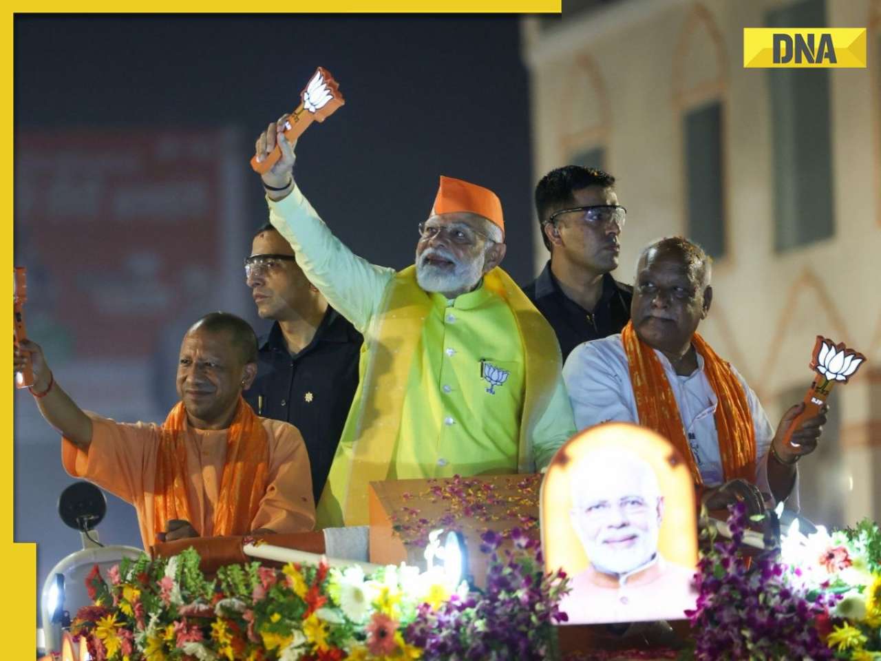 Lok Sabha Polls 2024: PM Modi offers prayers at Ram temple in Ayodhya, holds roadshow