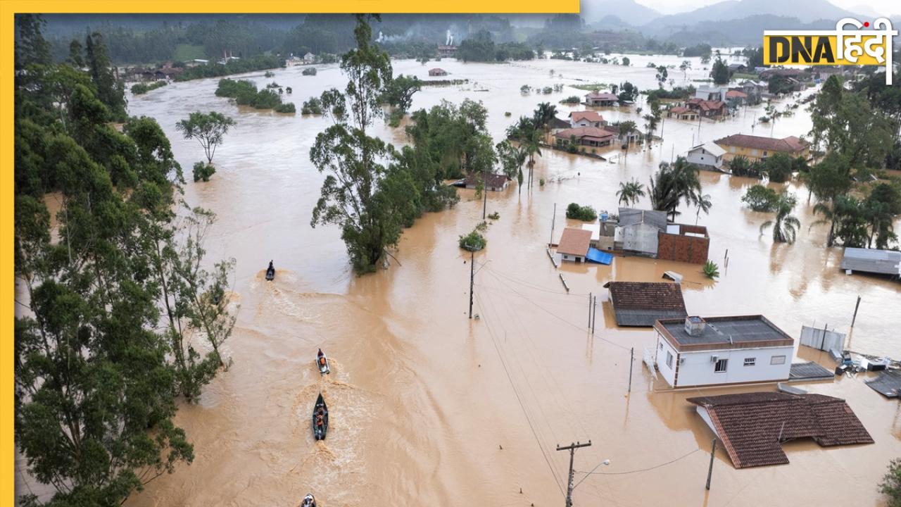Brazil Floods: ब्राजील में बाढ़ ने मचाई तबाही, 60 की मौत, 70,000 लापता 