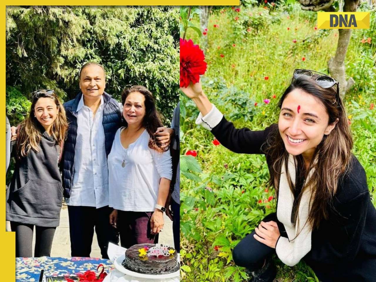 Anil Ambani’s wife Tina Ambani shares unseen family pics on ‘bahu’ Khrisha Ambani’s birthday, take a look