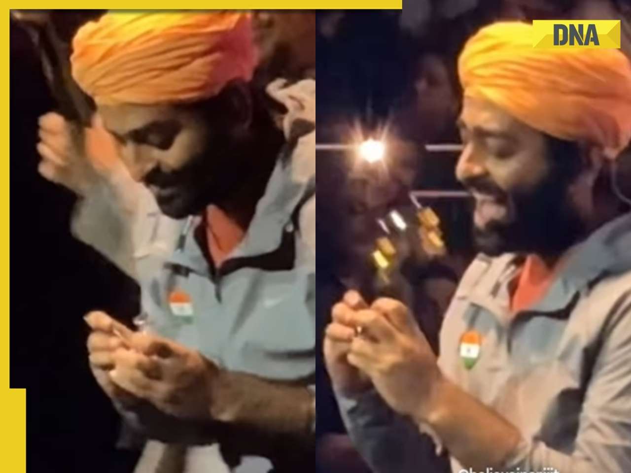 Arijit Singh cuts his nails during live performance, netizens react: 'Nakhun public me baant dete'