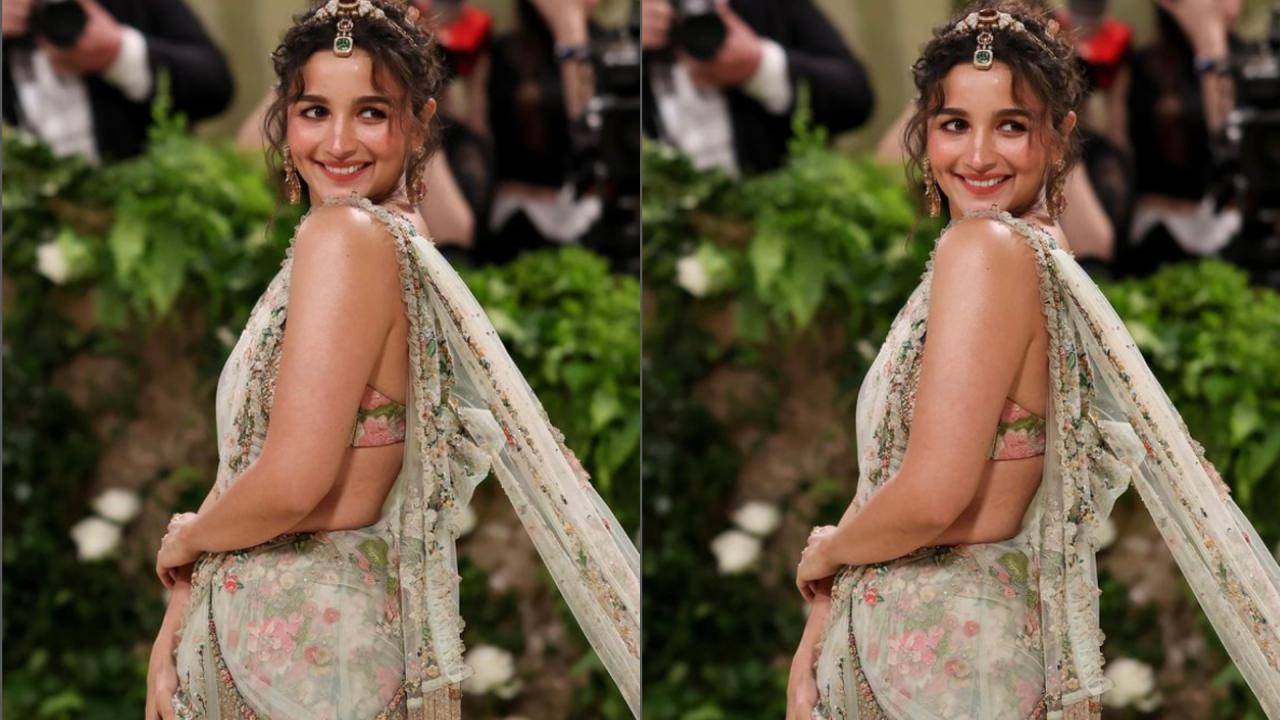 Alia Bhatt Mesmerising Look At Met Gala 2024