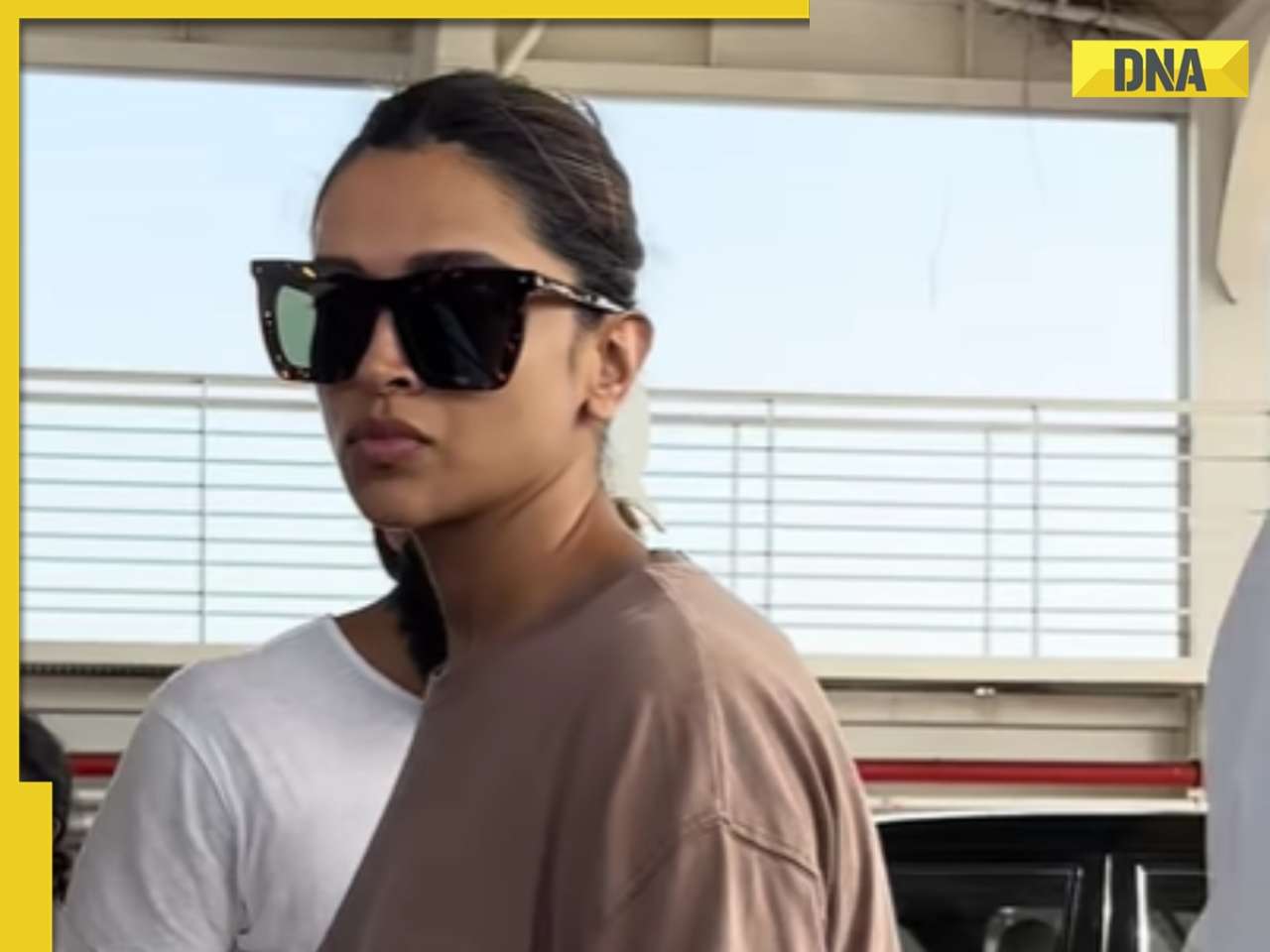 Watch: Pregnant Deepika Padukone reacts as fan spies on her at airport, netizens say 'leave her alone' 