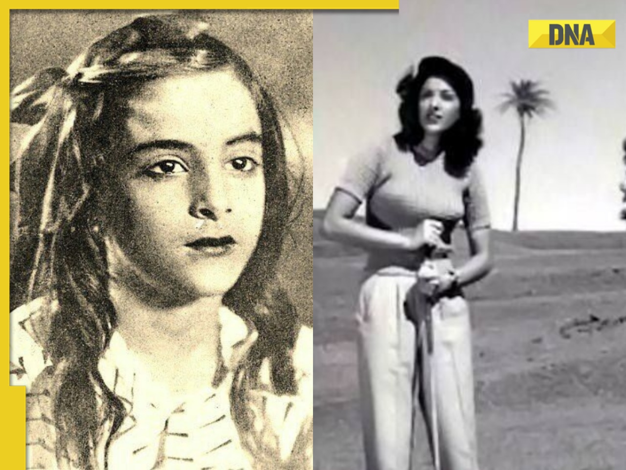 India's most successful star kid was superstar at 14, daughter of tawaif, affair with married star broke her, died at...