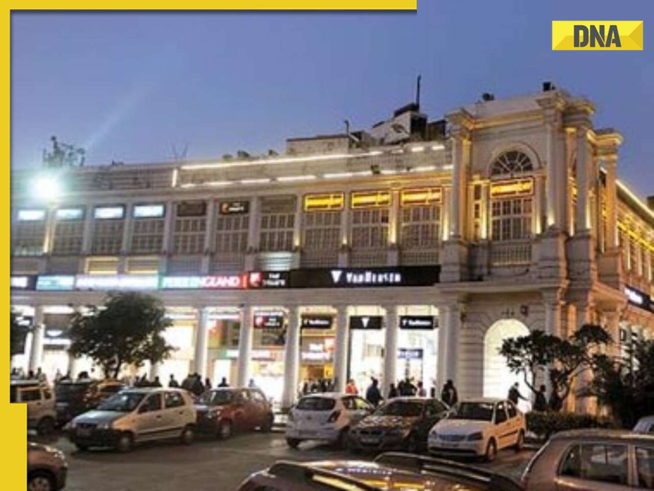 Who is the real owner of Delhi's Connaught Place and who collects rent from here?