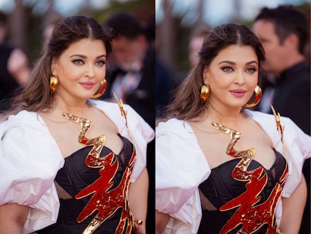 Aishwarya Rai's first look at Cannes 2024