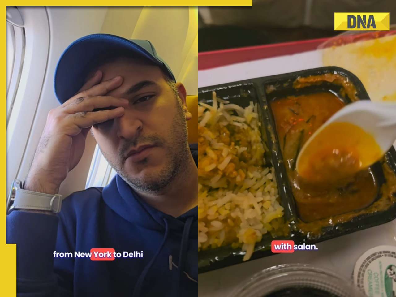Passenger labels Air India flight from New York a 'disaster' over poor food and service, video is viral