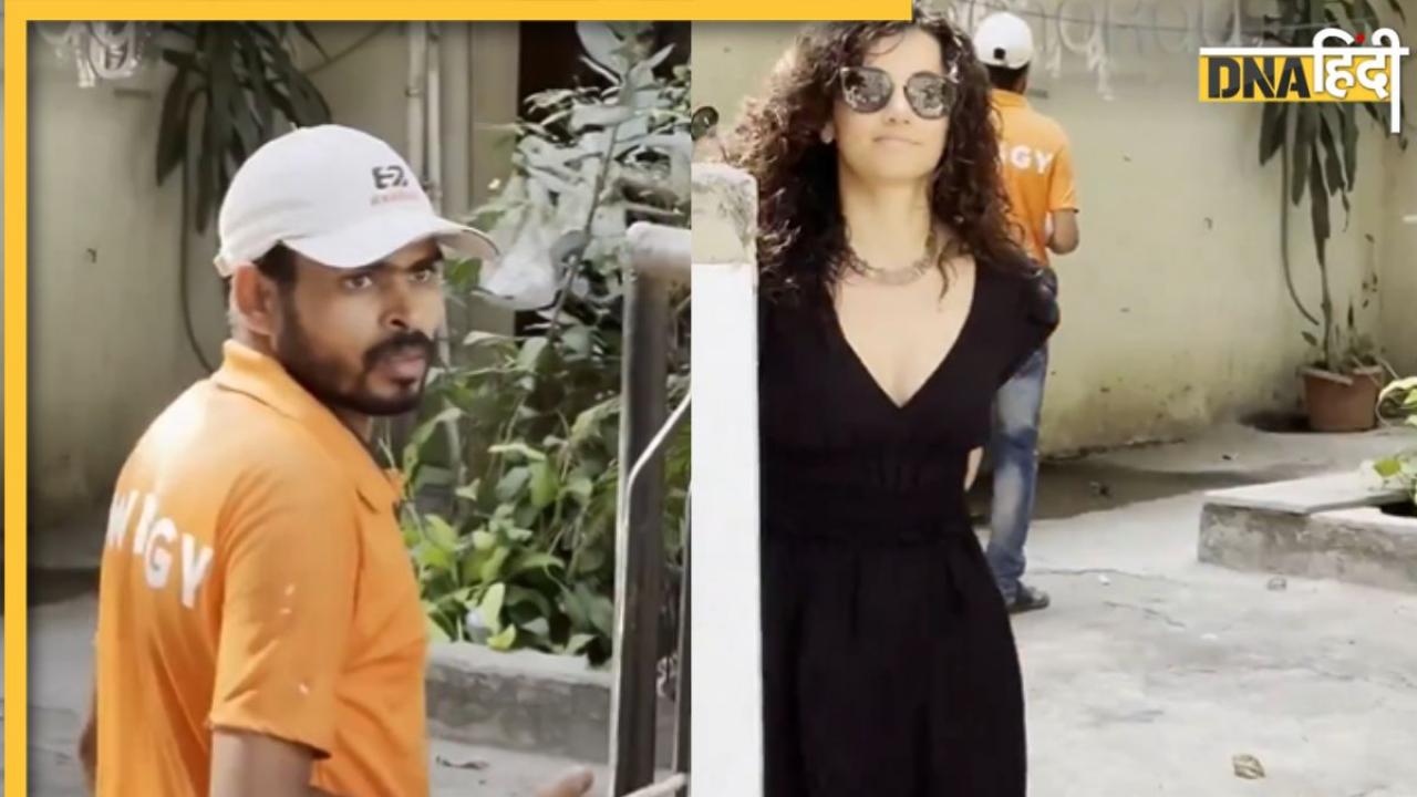 Swiggy डिलीवरी बॉय ने जो  Actress के साथ किया, उसे Viral तो होना ही था, देखें Video 