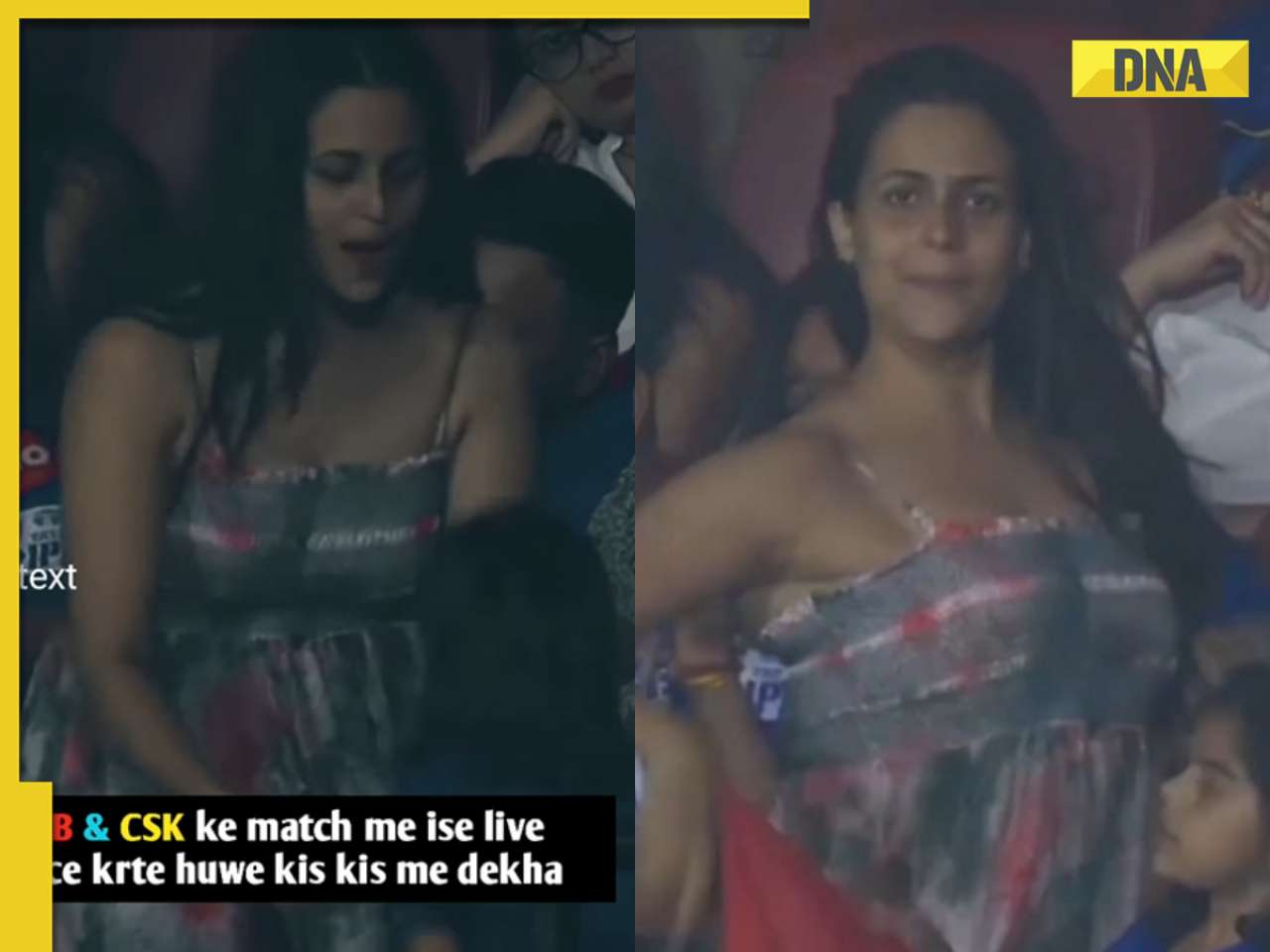 Viral video: Woman's 'Senorita' dance steals hearts during RCB vs CSK match in Bengaluru, watch 