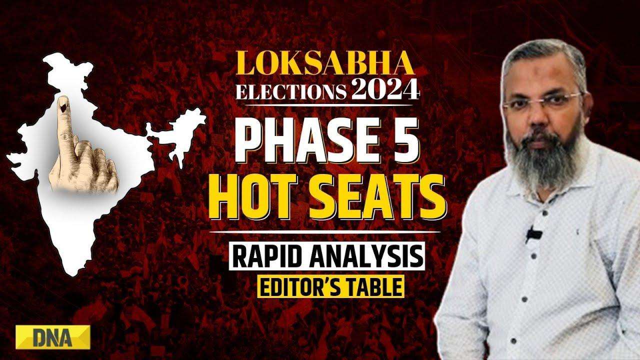 Lok Sabha Election Phase 5: Rapid Analysis Of Hot Seats | Amethi, Raebareli, Saran, Mumbai, Ladakh
