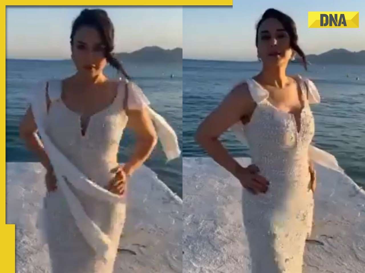 Preity Zinta makes her comeback to Cannes Film Festival after 11 years in shimmery white gown worth...