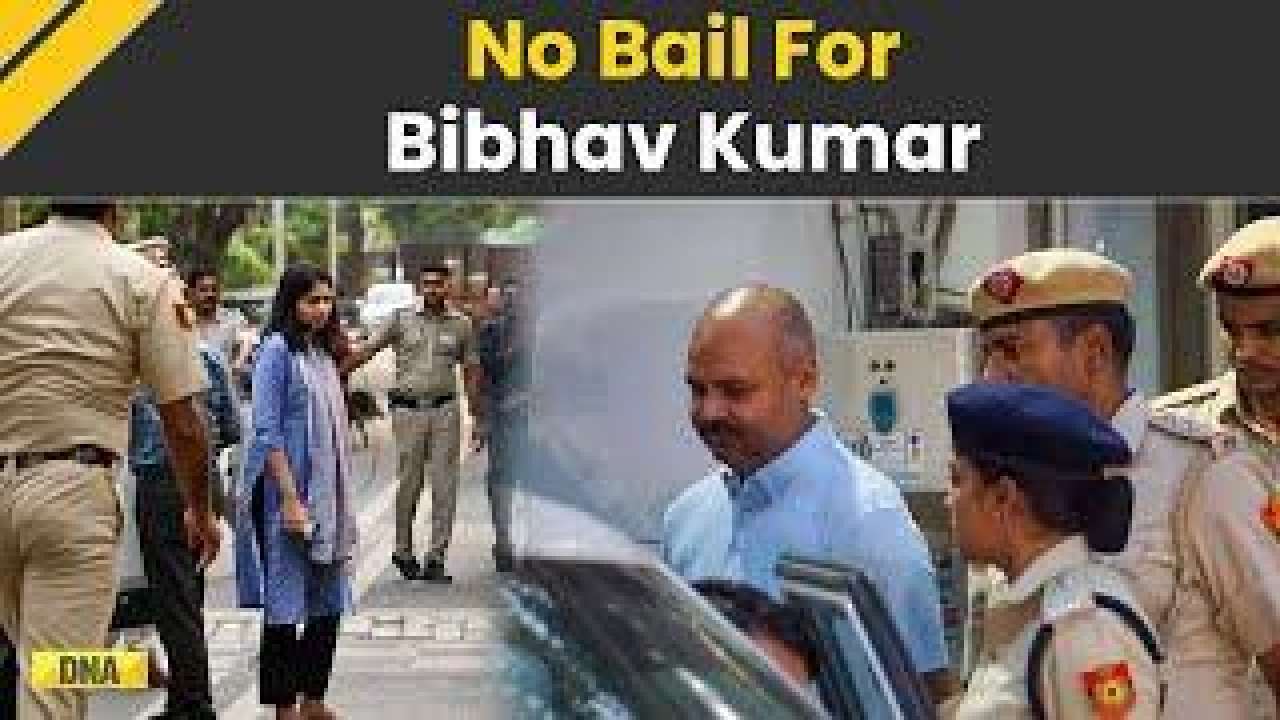 Swati Maliwal Assault Case: Delhi CM Arvind Kejriwal's Aide Bibhav Kumar's Bail Plea Rejected